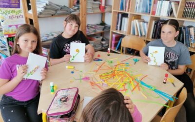 Radionica Quillinga u školskoj knjižnici