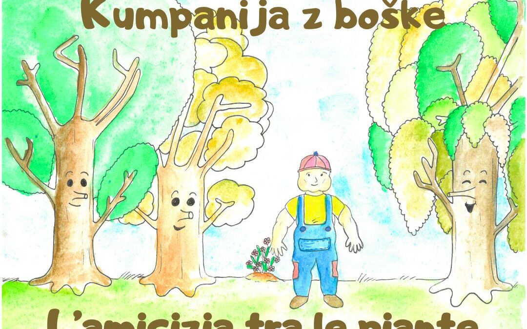 Slikovnica “L’amicizia tra le piante / Kumpanija z boške”