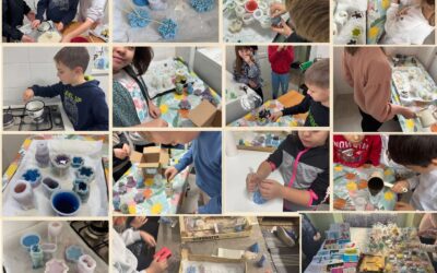 Izrada svijeća za prodajnu izložbu (PB Loborika)