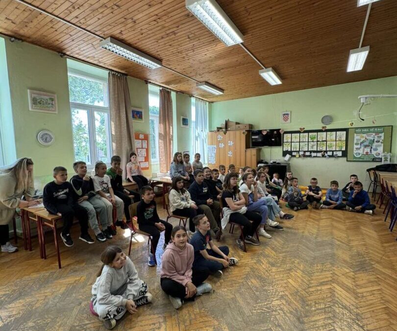 Predavanje Luke Faragune o boćanju, PO Loborika